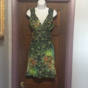 MT Collection size M peacock dress